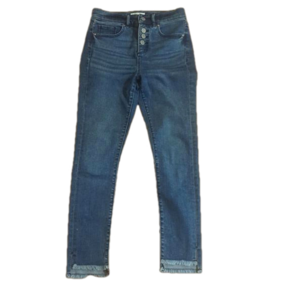 LOFT Dark Blue Ankle Jeans